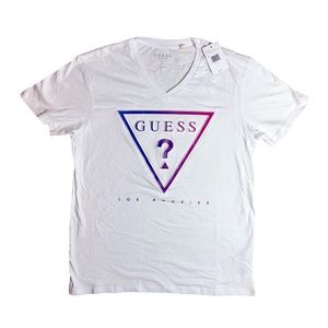 GUESS Brand Men’s Large V-Neck Tee Shirt NWT